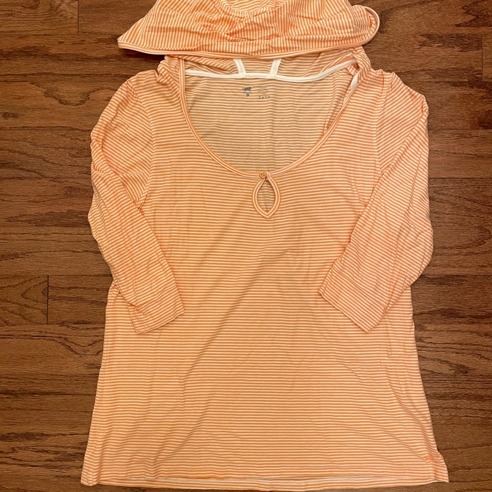 Horny Toad (Toad&Co) striped hoodie